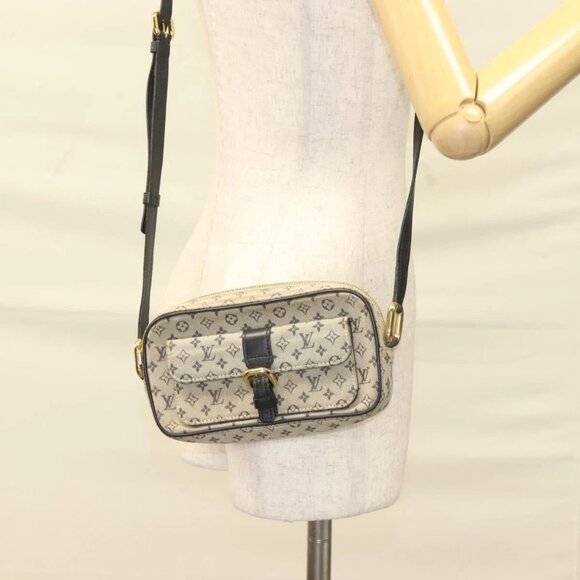 LOUIS VUITTON Monogram Mini Juliet MM Shoulder Bag Blue M92004 LV Auth BA3525 - Picture 13 of 16